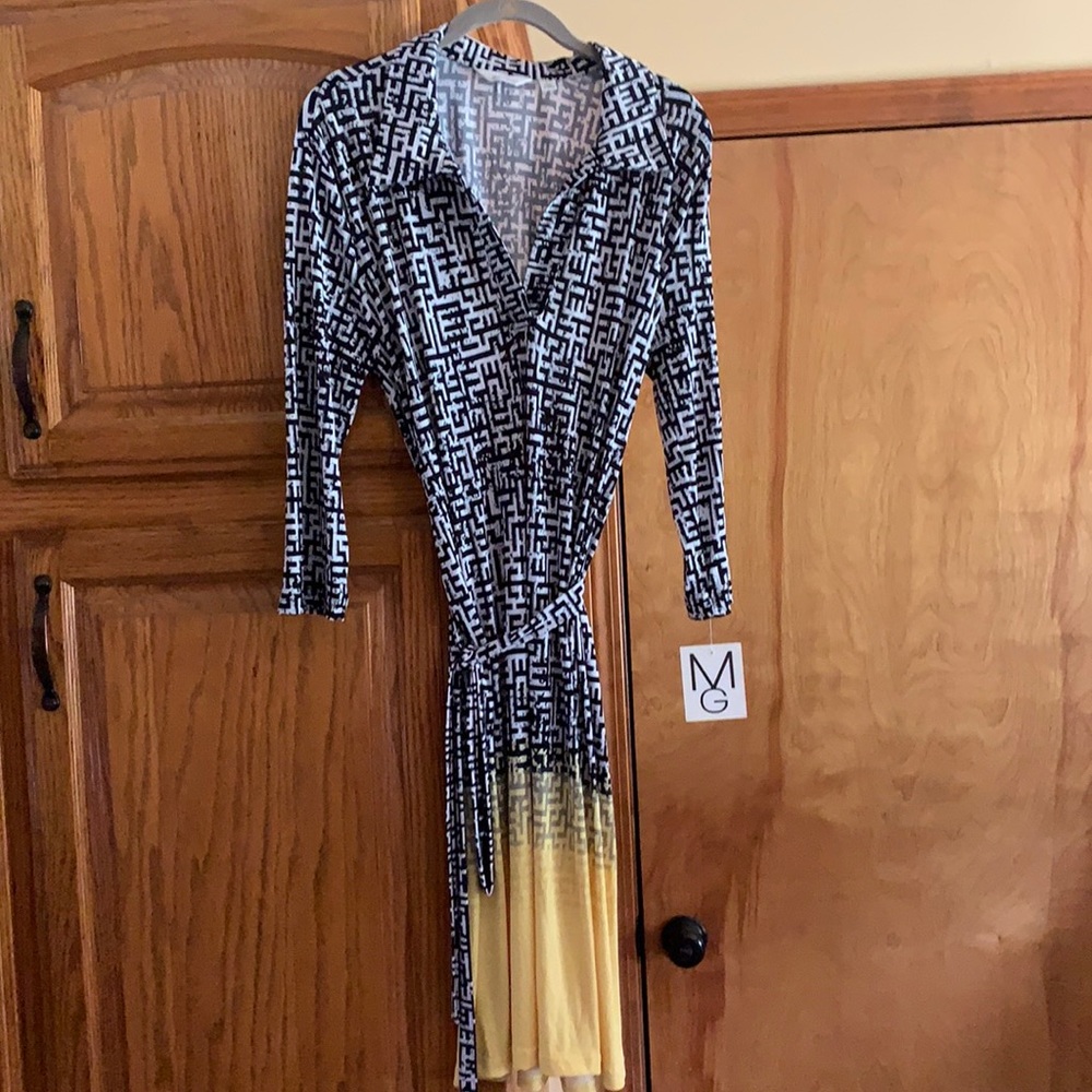Mini shirt dress